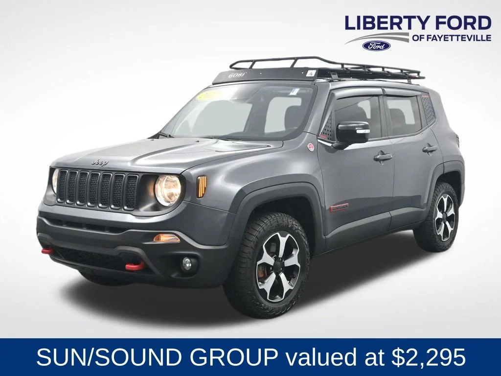 Used 2022 Graphite Gray Jeep Trailhawk image 1