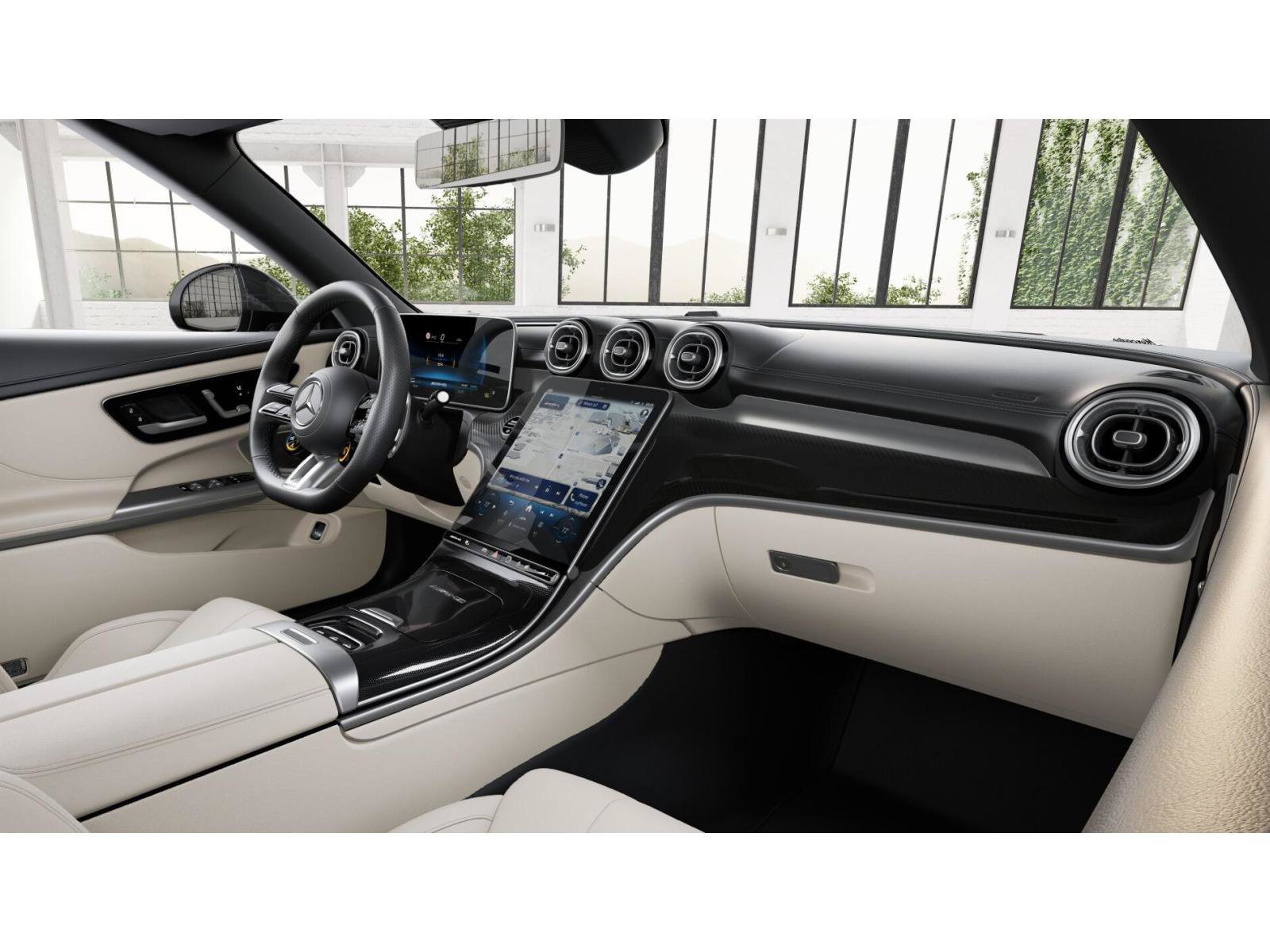 New 2027 MANUFAKTUR Moonlight White Metallic Mercedes-Benz AMG® CLE 53 4MATIC+ Cabriolet image 6