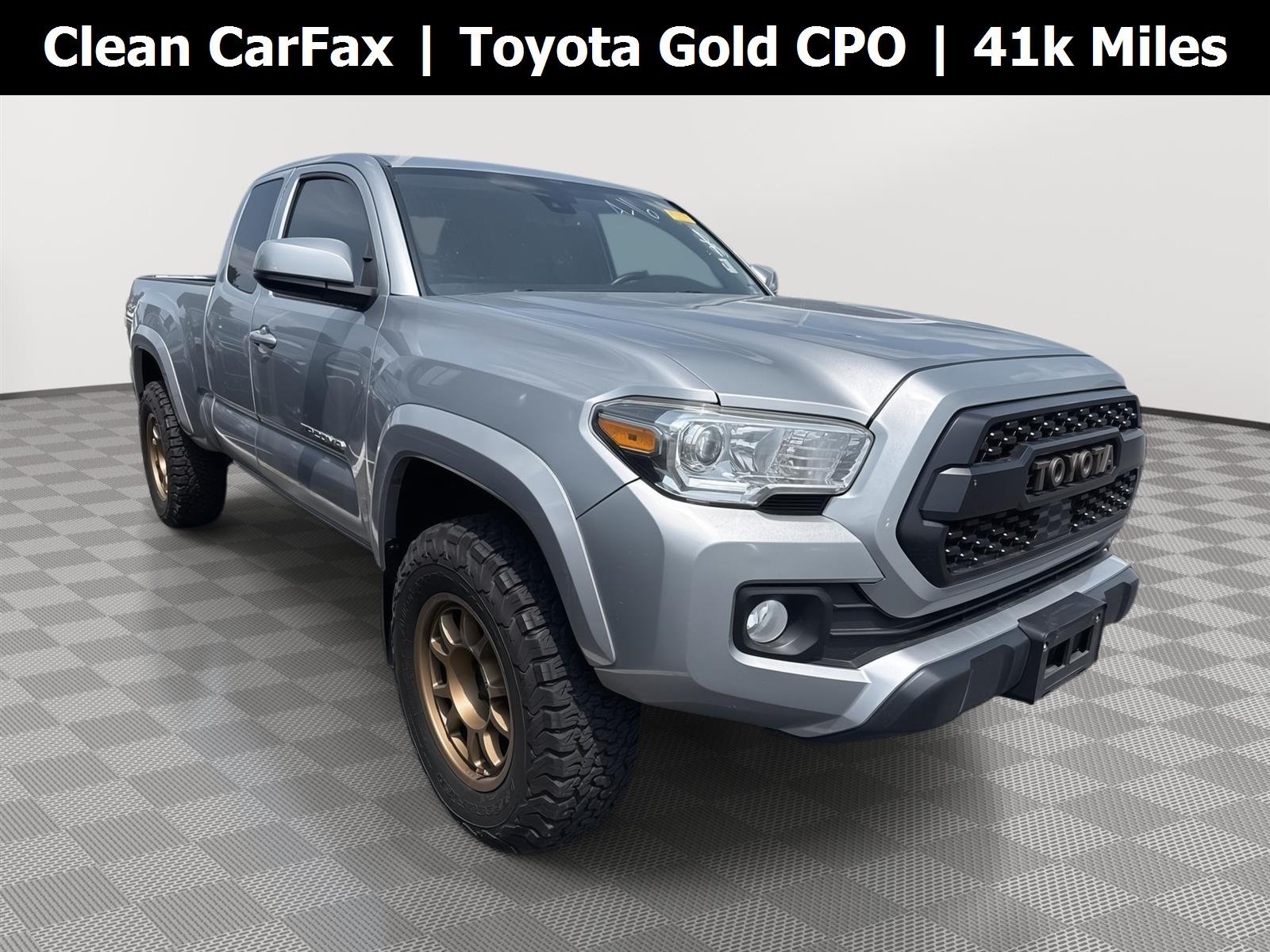 Used 2020 Silver Sky Metallic Toyota SR5 V6 image 1