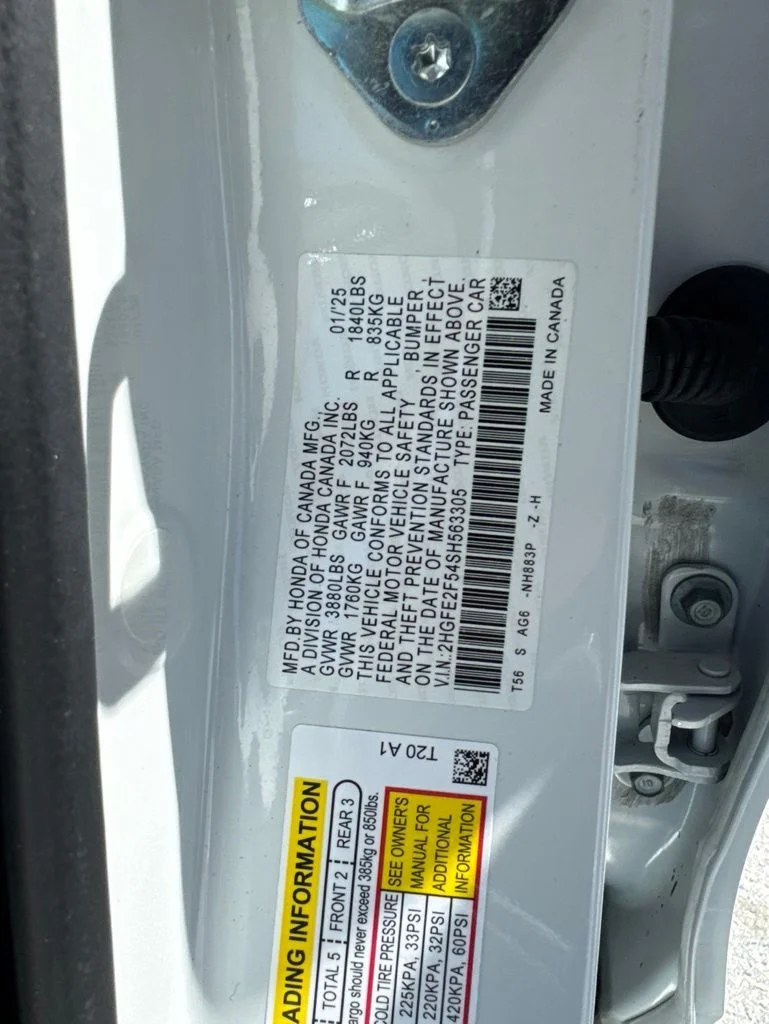 Used 2025 White Honda Sport image 31