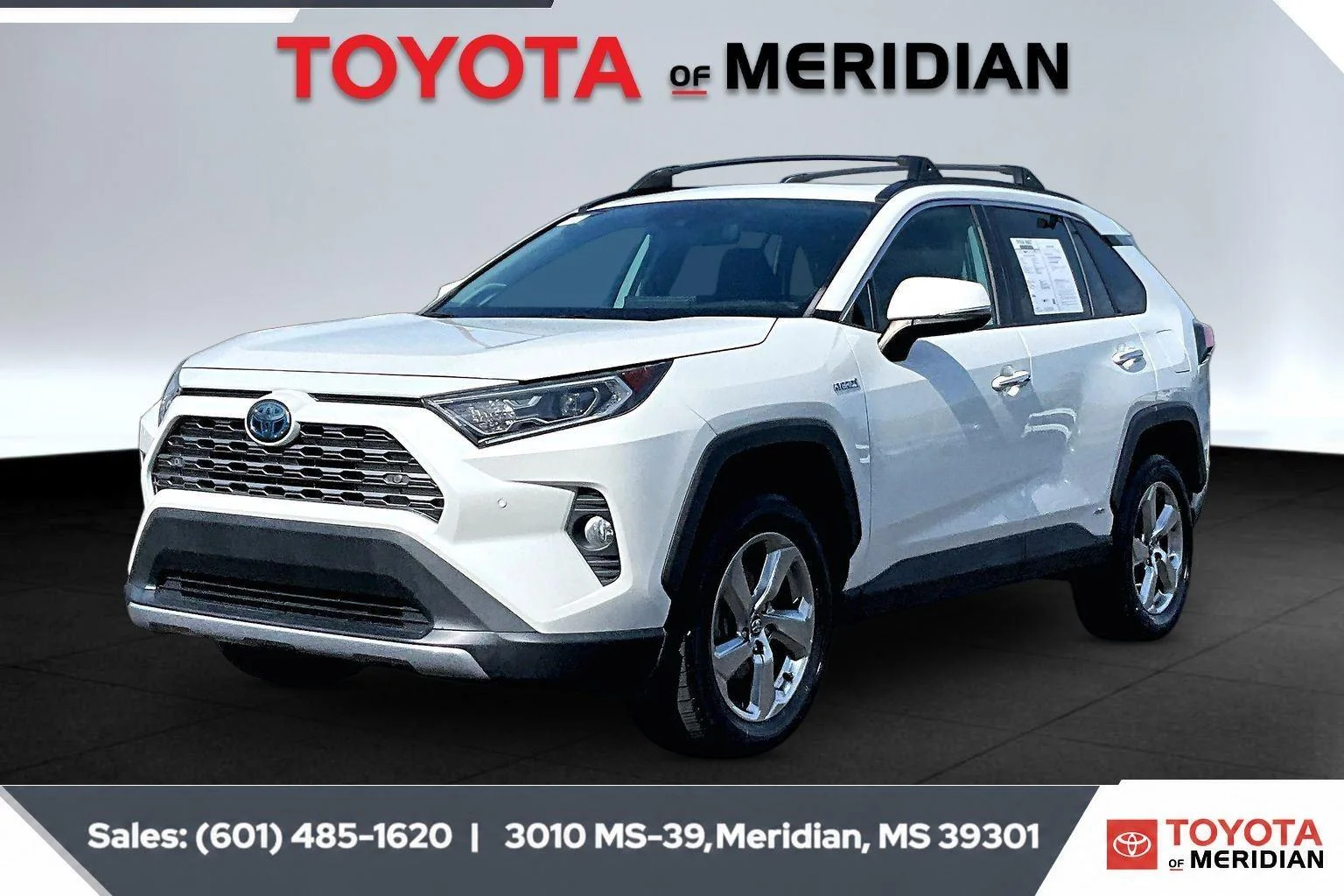 Used 2020 Blizzard Pearl Toyota Hybrid Limited image 10