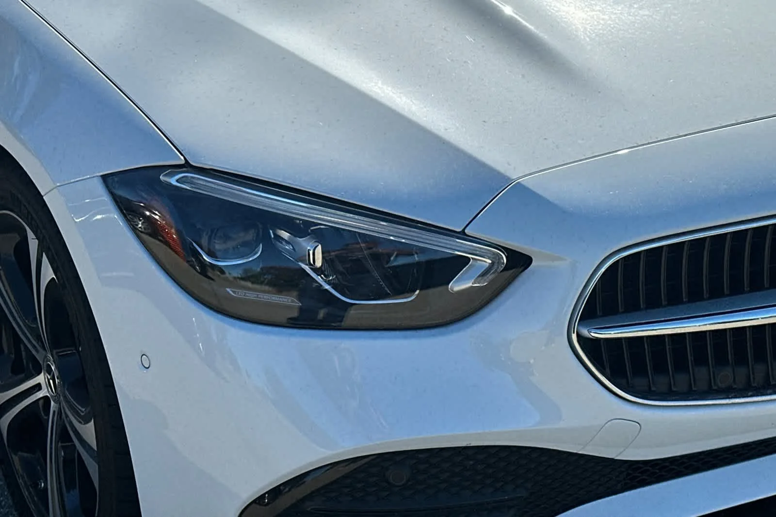 Used 2022 MANUFAKTUR Moonlight White Metallic Mercedes-Benz C 300 image 8
