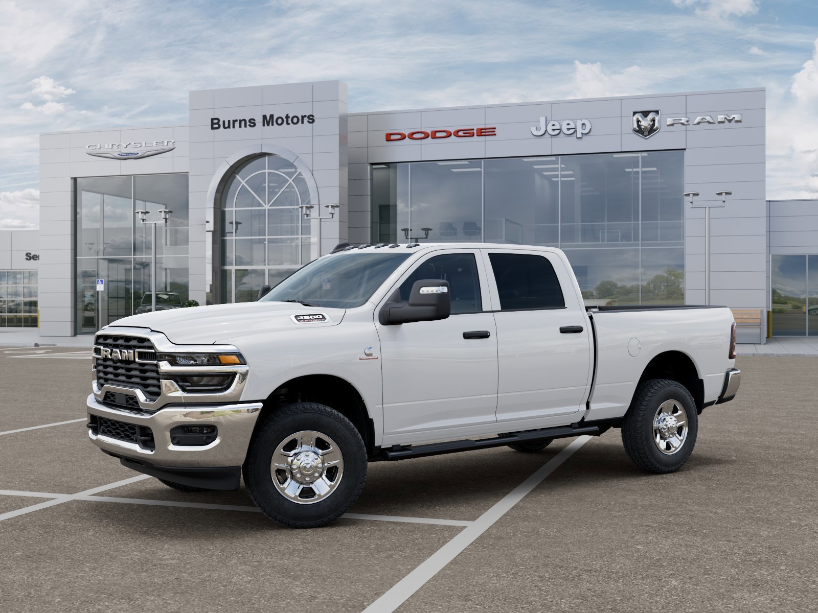 New 2026 Bright White Clearcoat RAM Tradesman image 2