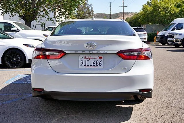 Used 2024 White Toyota LE image 8
