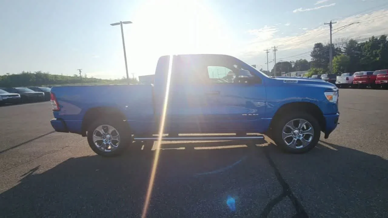 Used 2021 Hydro Blue Pearlcoat Ram Big Horn image 9
