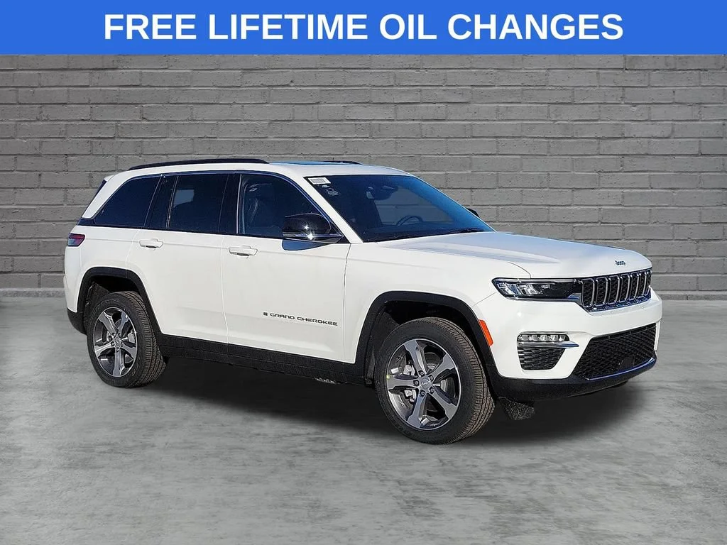 New 2024 Bright White Clearcoat Jeep  image 1