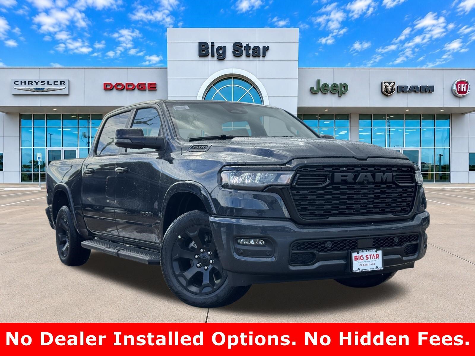 New 2027 Forged Blue Metallic Exterior Paint RAM Lone Star image 1
