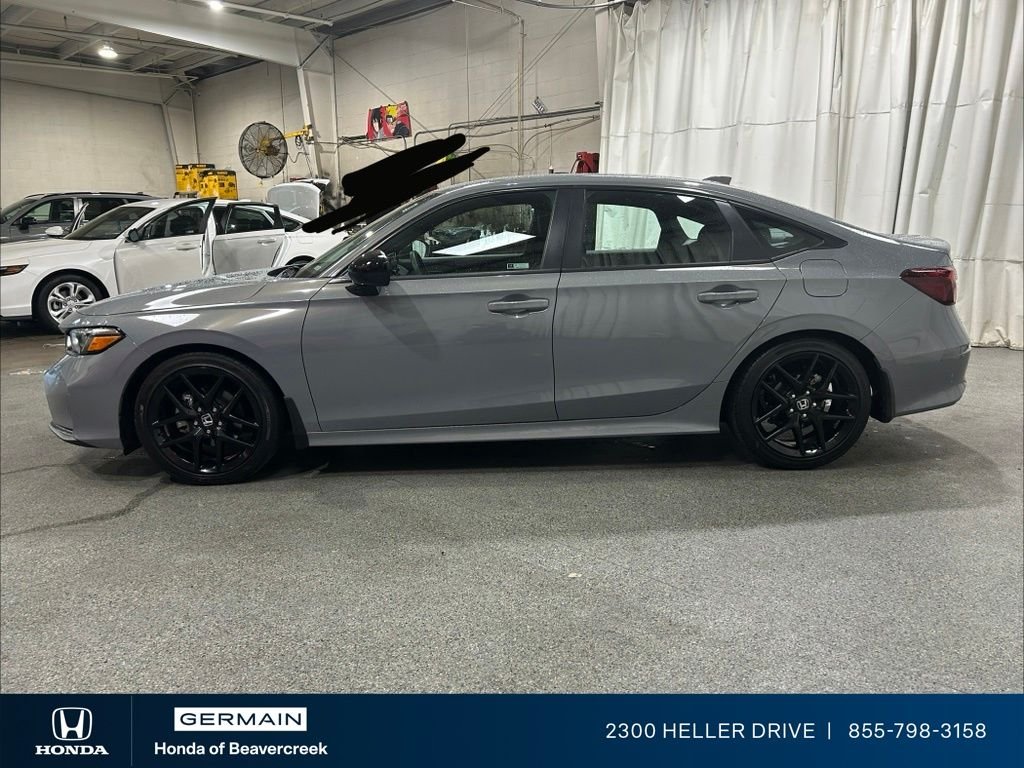 Certified Used 2025 Urban Gray Pearl Honda 4D SPORT image 5