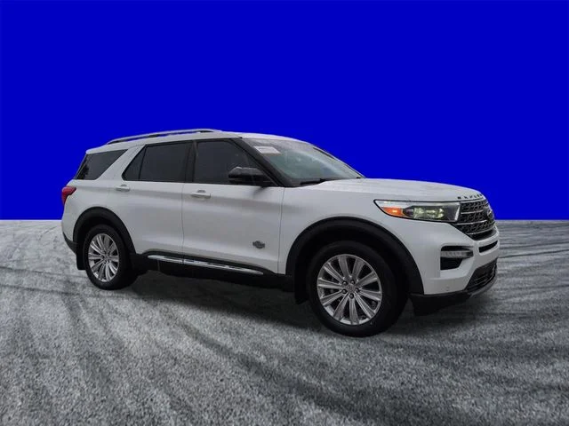 Certified Used 2023 White Metallic Ford King Ranch image 2