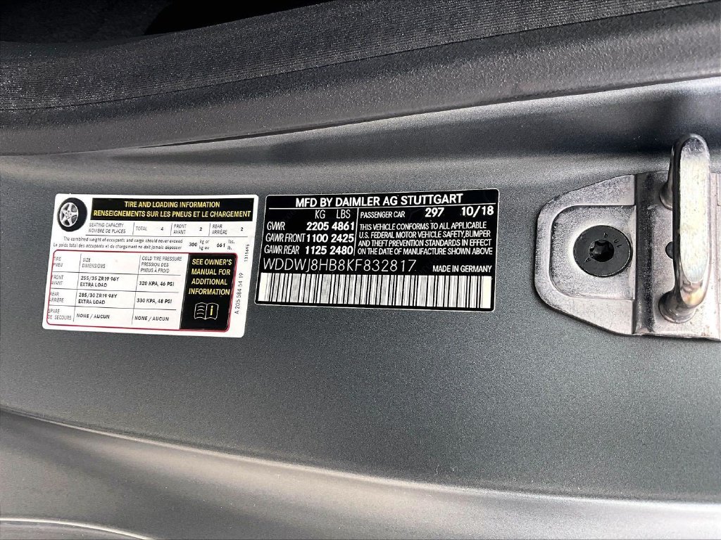 Used 2019 Gray Mercedes-Benz C 63 S AMG® image 36