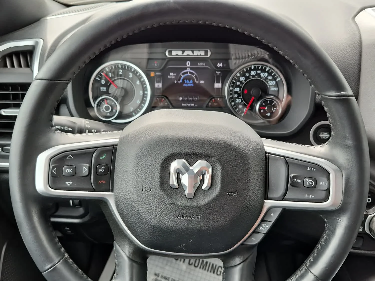 Certified Used 2022 Bright White Clearcoat Ram Big Horn image 17
