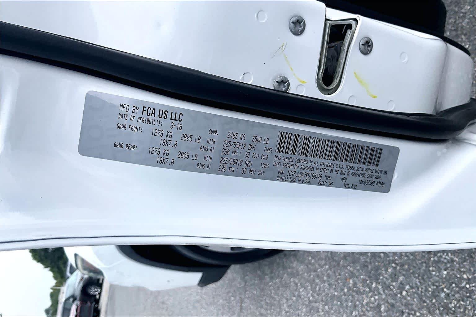 Used 2019 Bright White Clearcoat Jeep Limited image 36