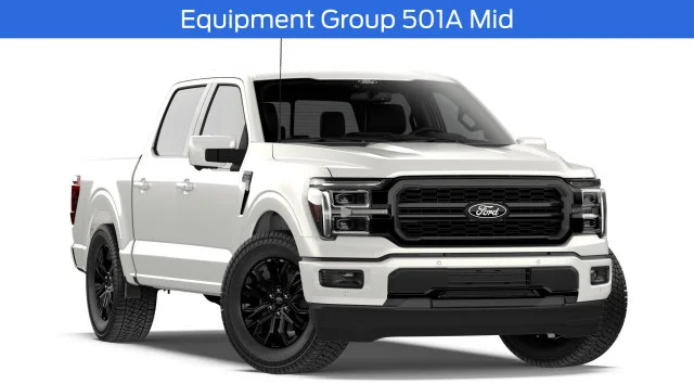 New 2026 Star White Metallic Tri-Coat Ford Lariat® image 4