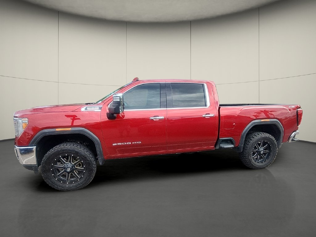 Used 2021 Red GMC SLT image 4