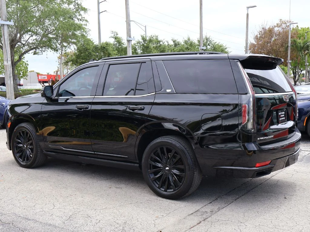 Used 2021 Black Cadillac Premium Luxury image 13
