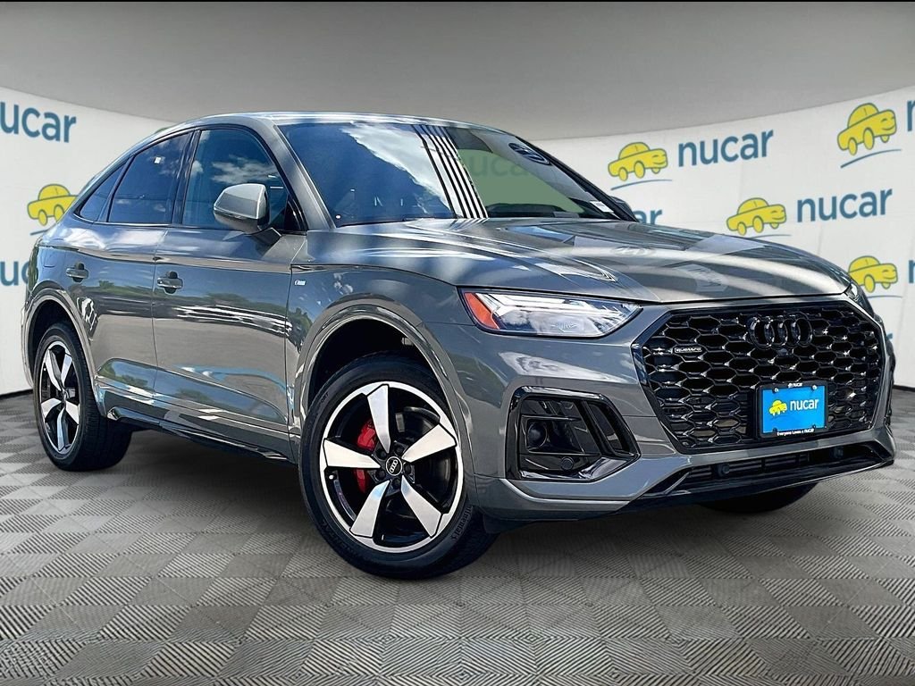 Used 2024 Gray Audi 45 S line Premium image 1