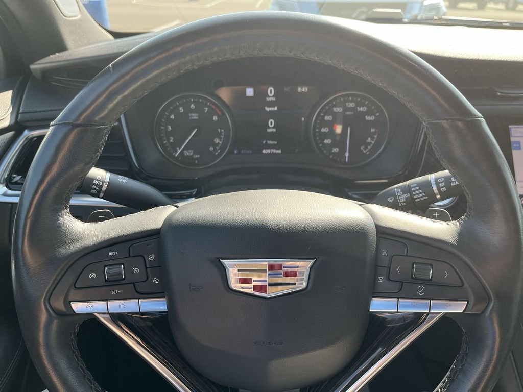 Used 2023 White Cadillac Premium Luxury image 14