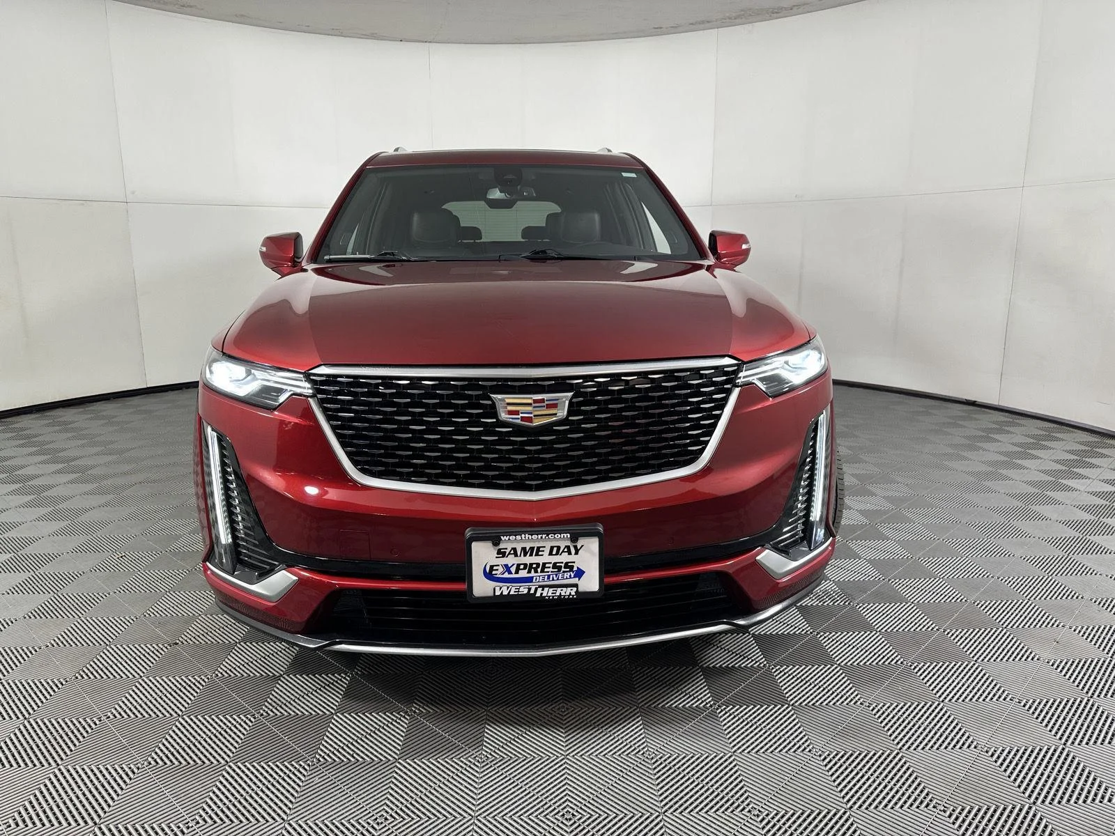 Used 2024 Radiant Red Tintcoat Cadillac AWD Premium Luxury image 9