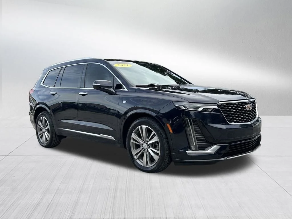 Certified Used 2021 Blue Cadillac Premium Luxury image 3