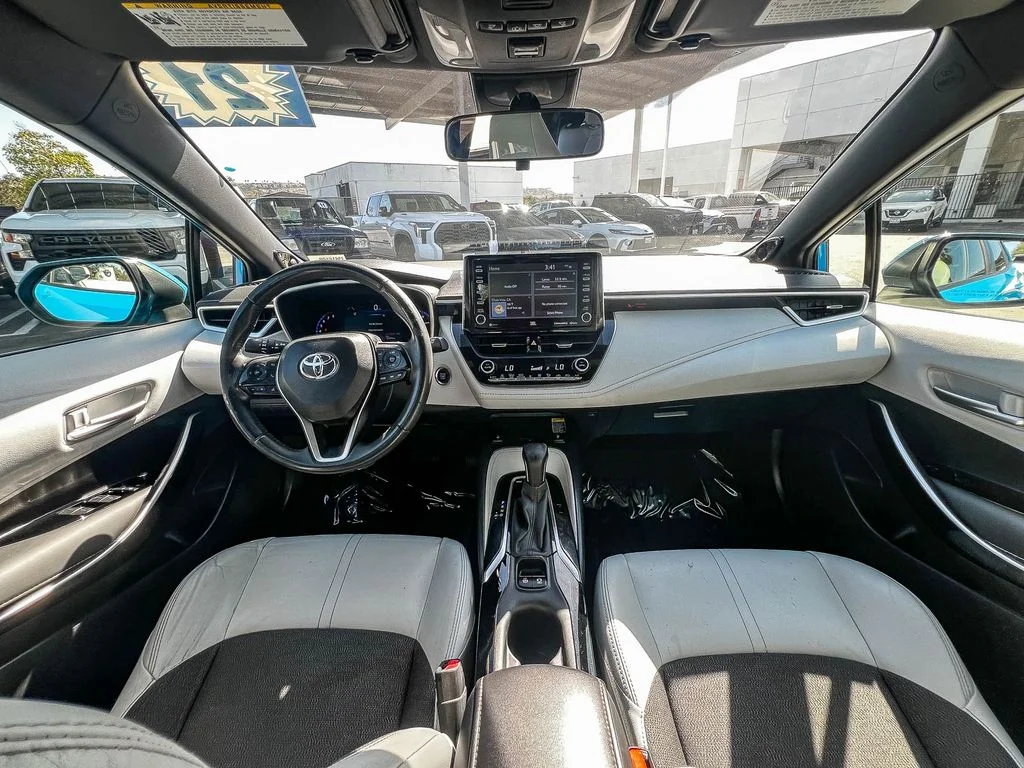 Used 2021 Blue Toyota XSE image 11