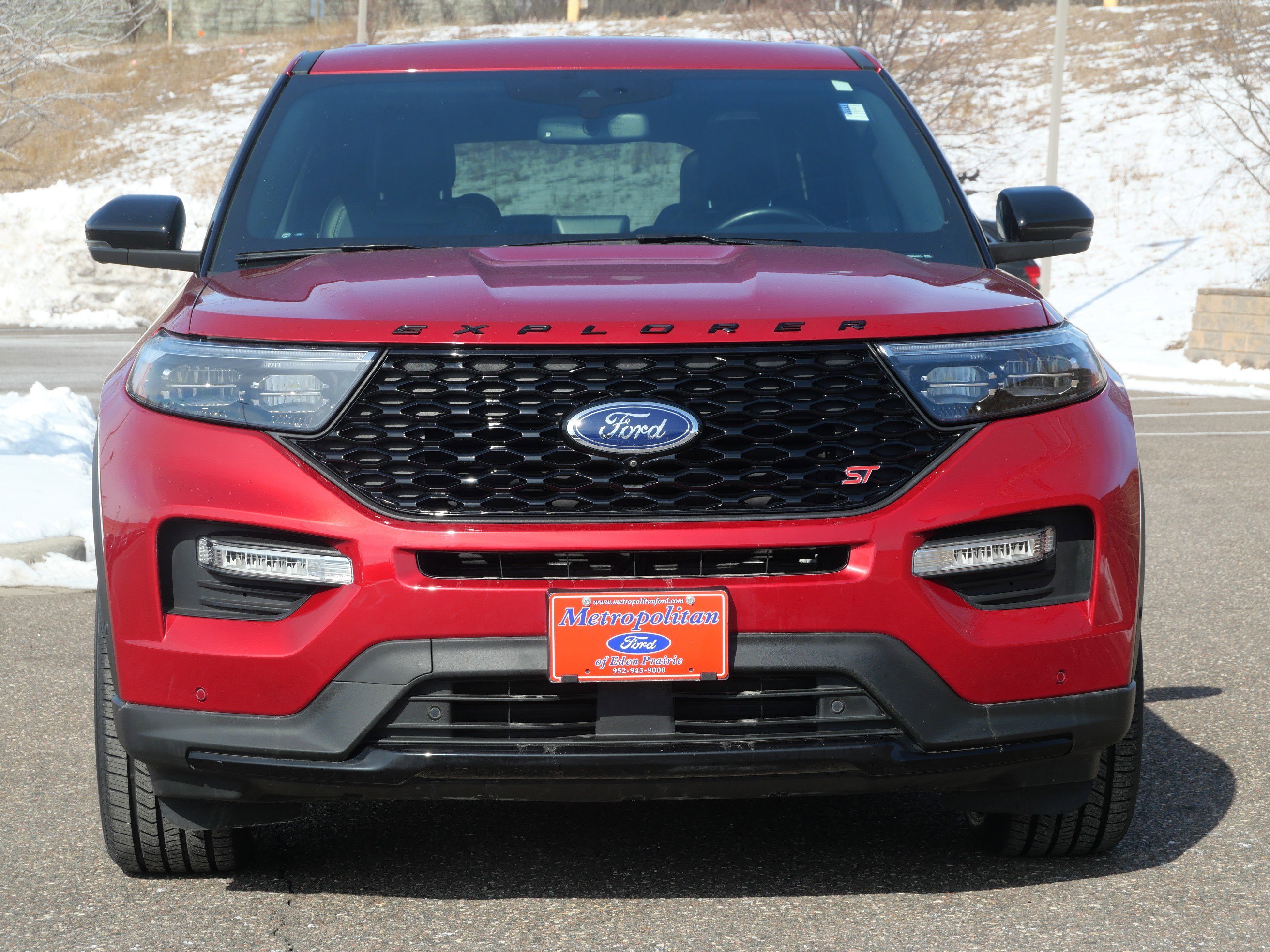 Used 2021 Ford Explorer ST with VIN 1FM5K8GC8MGA97231 for sale in Eden Prairie, Minnesota