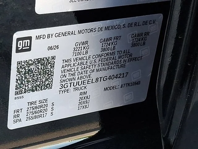 New 2026 Onyx Black GMC AT4 image 23
