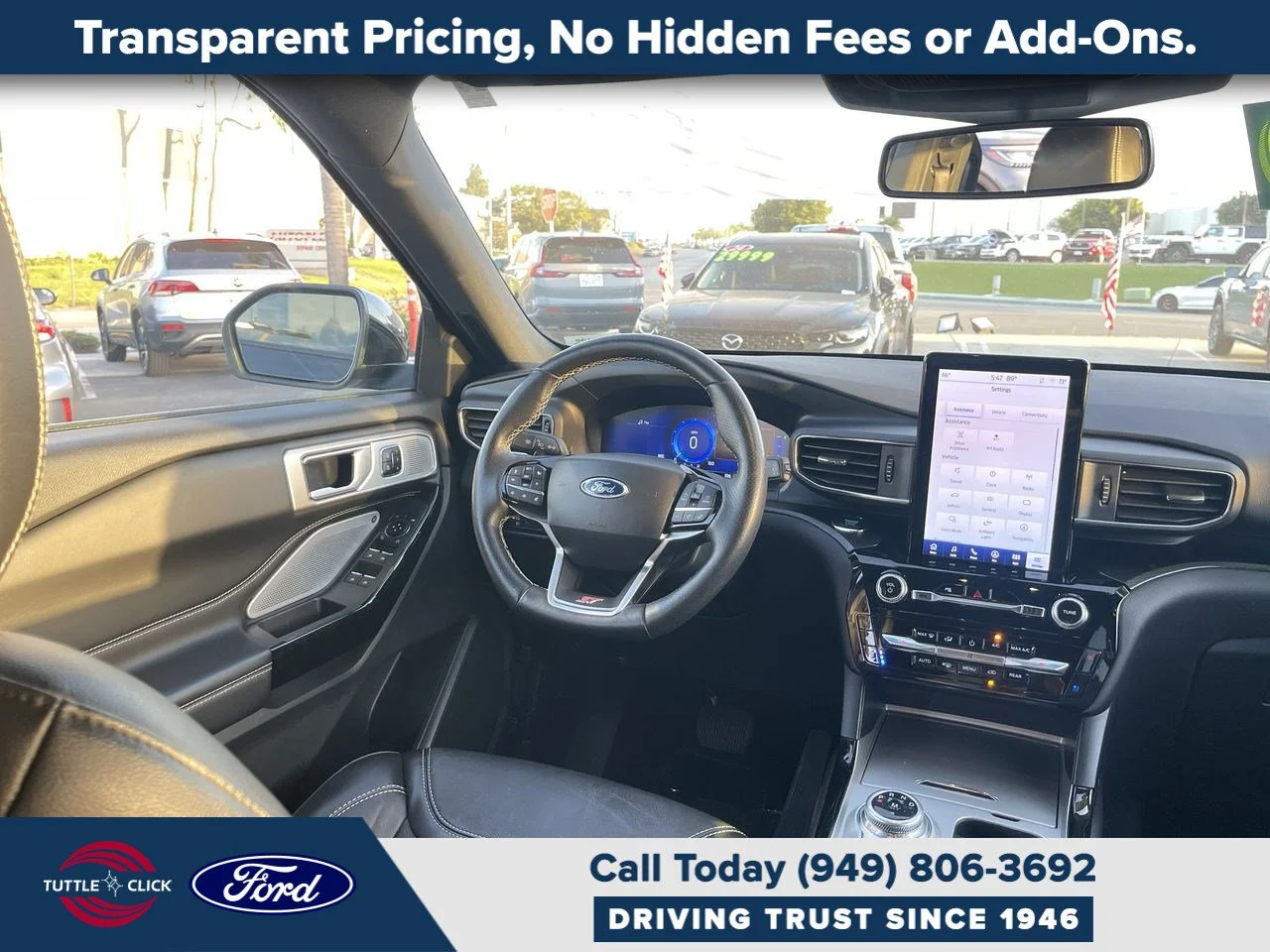 Used 2023 AGATE BLACK METAL Ford ST image 10