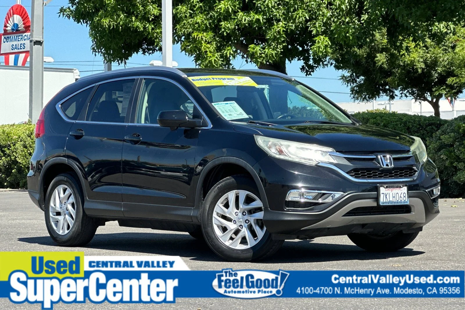 Used 2015 Black Honda EX-L image 1