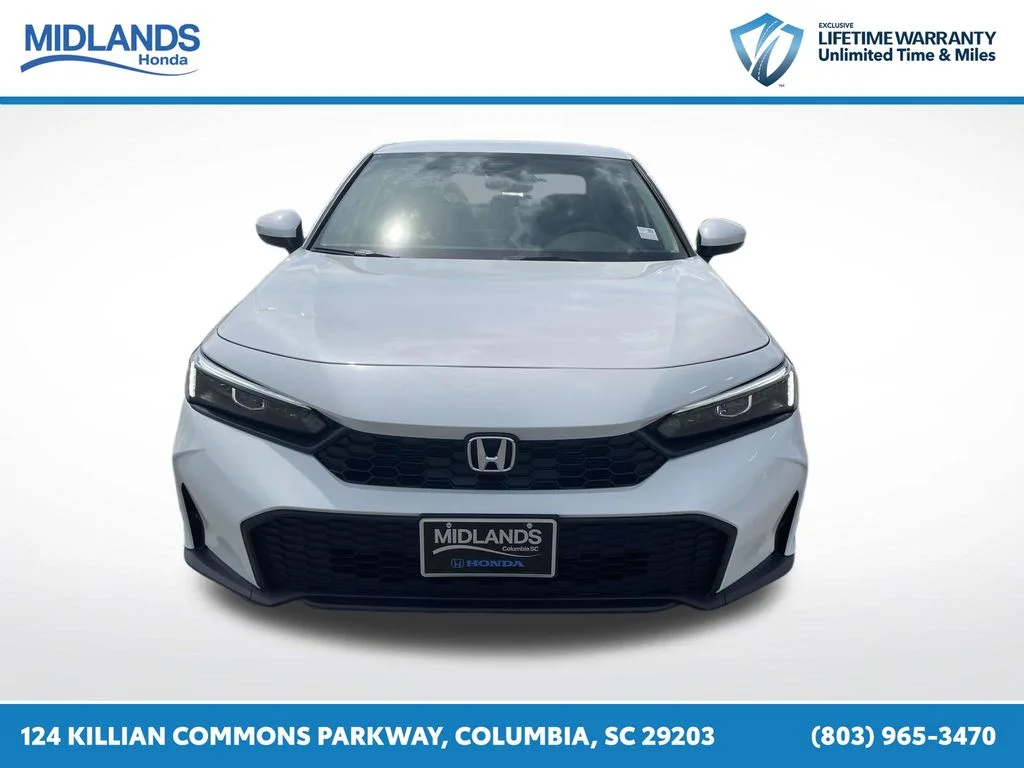 New 2026 Platinum White Pearl Honda 2WD LX image 2