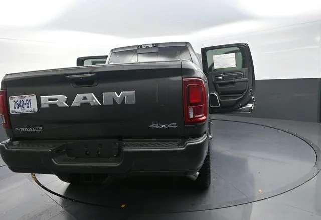 New 2026 Granite Crystal Metallic Clear-Coat Exterior Paint RAM Laramie image 35