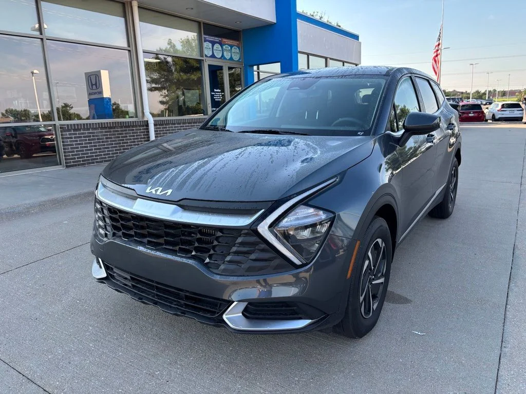 Used 2023 Gray Kia LX image 1