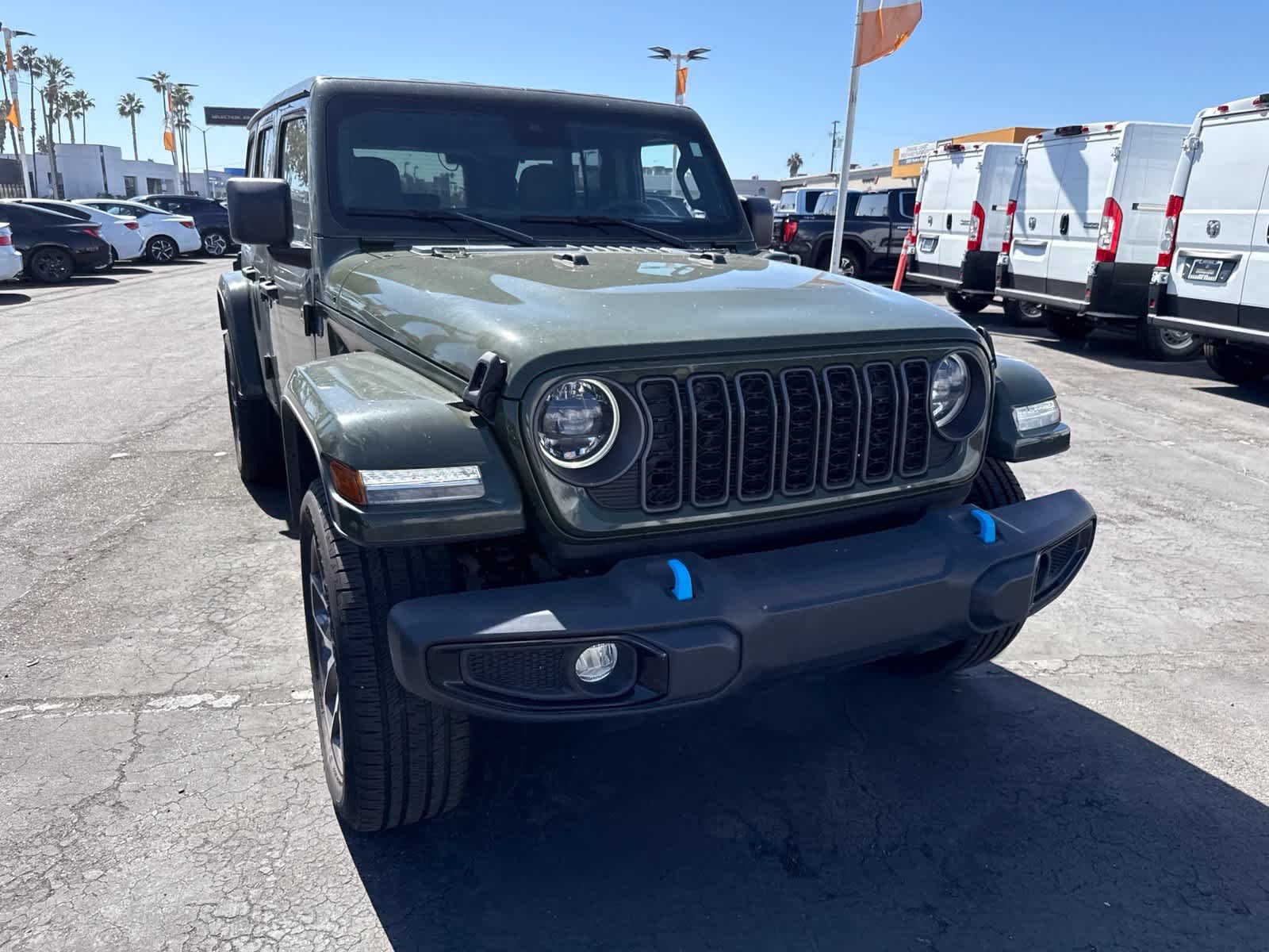 Used 2024 Sarge Green Clearcoat Jeep Sport S image 6