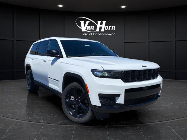 Used 2021 Bright White Clearcoat Jeep Altitude image 1