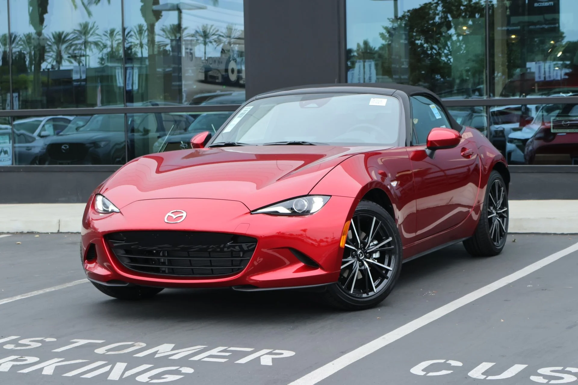 New 2026 Soul Red Crystal Metallic Mazda Grand Touring image 1