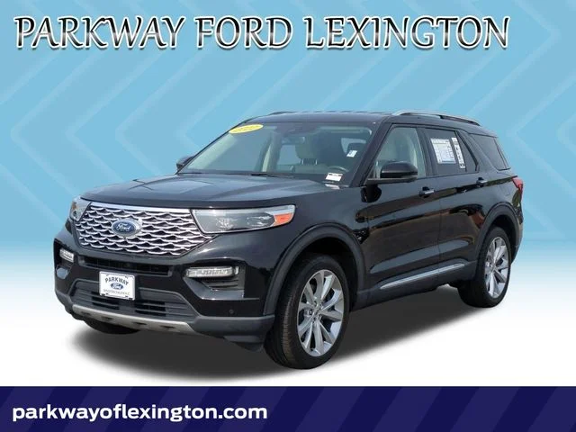 Used 2022 Black Ford Platinum image 1