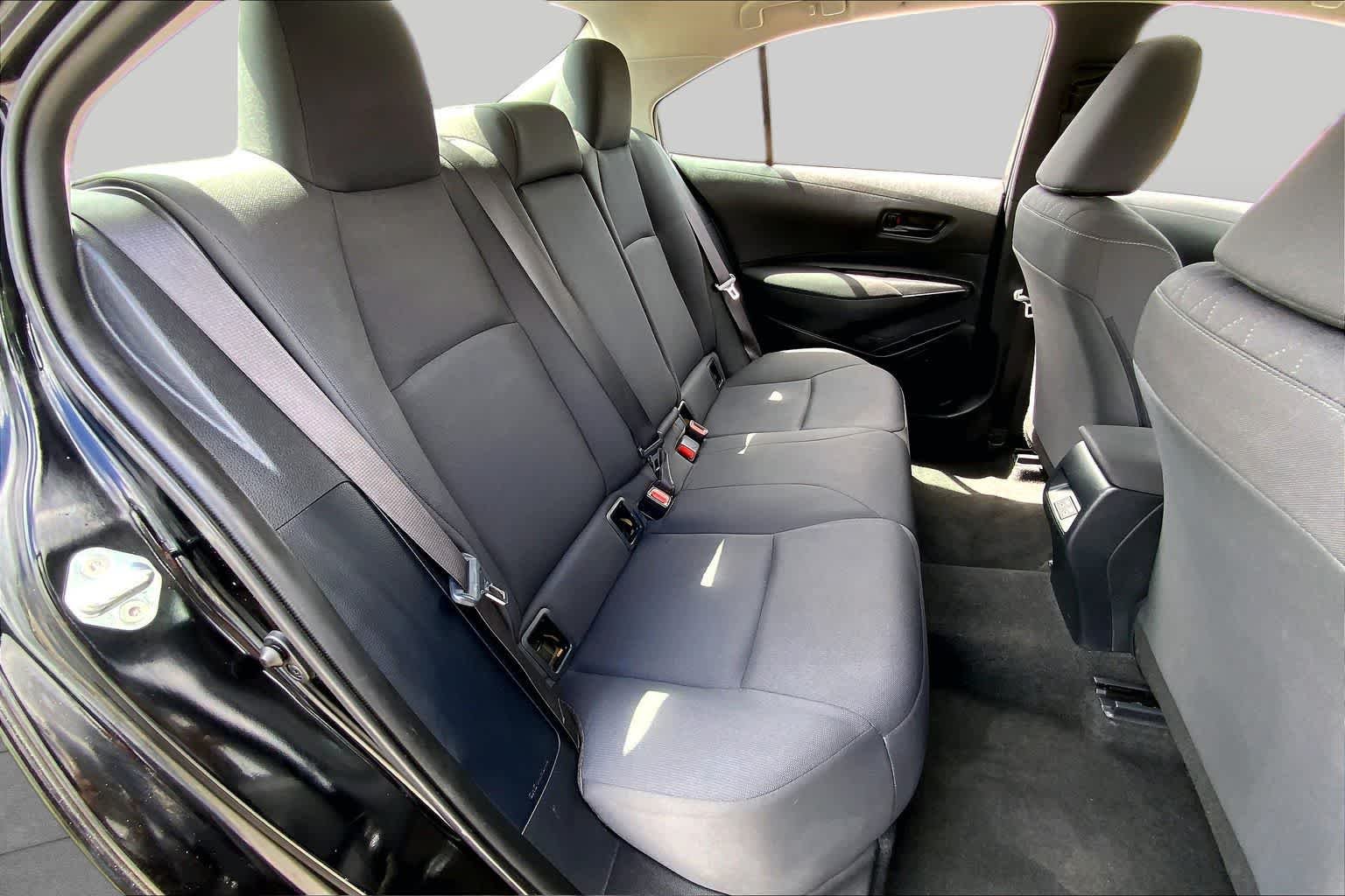 Used 2024 Midnight Black Metallic Toyota LE image 19