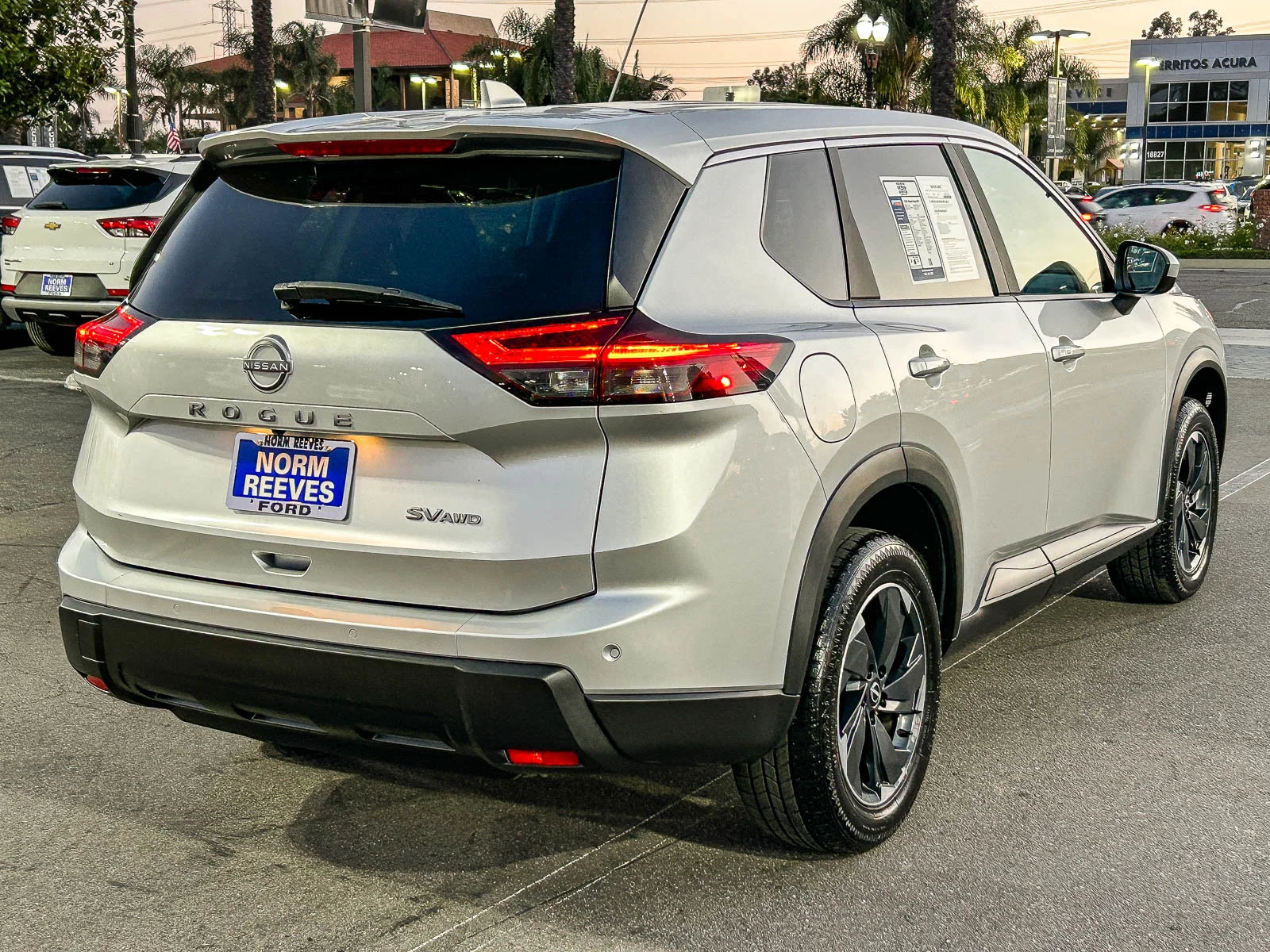 Used 2024 Brilliant Silver Metallic Nissan SV image 7