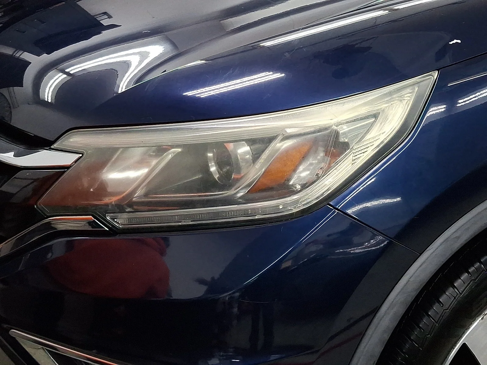 Used 2015 Obsidian Blue Pearl Honda Touring image 7