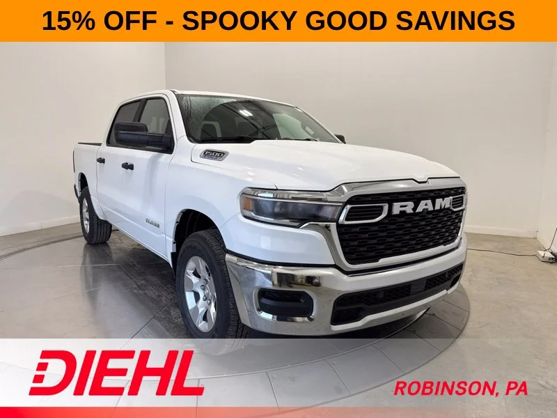 New 2026 Bright White Clear-Coat Exterior Paint RAM Tradesman image 1