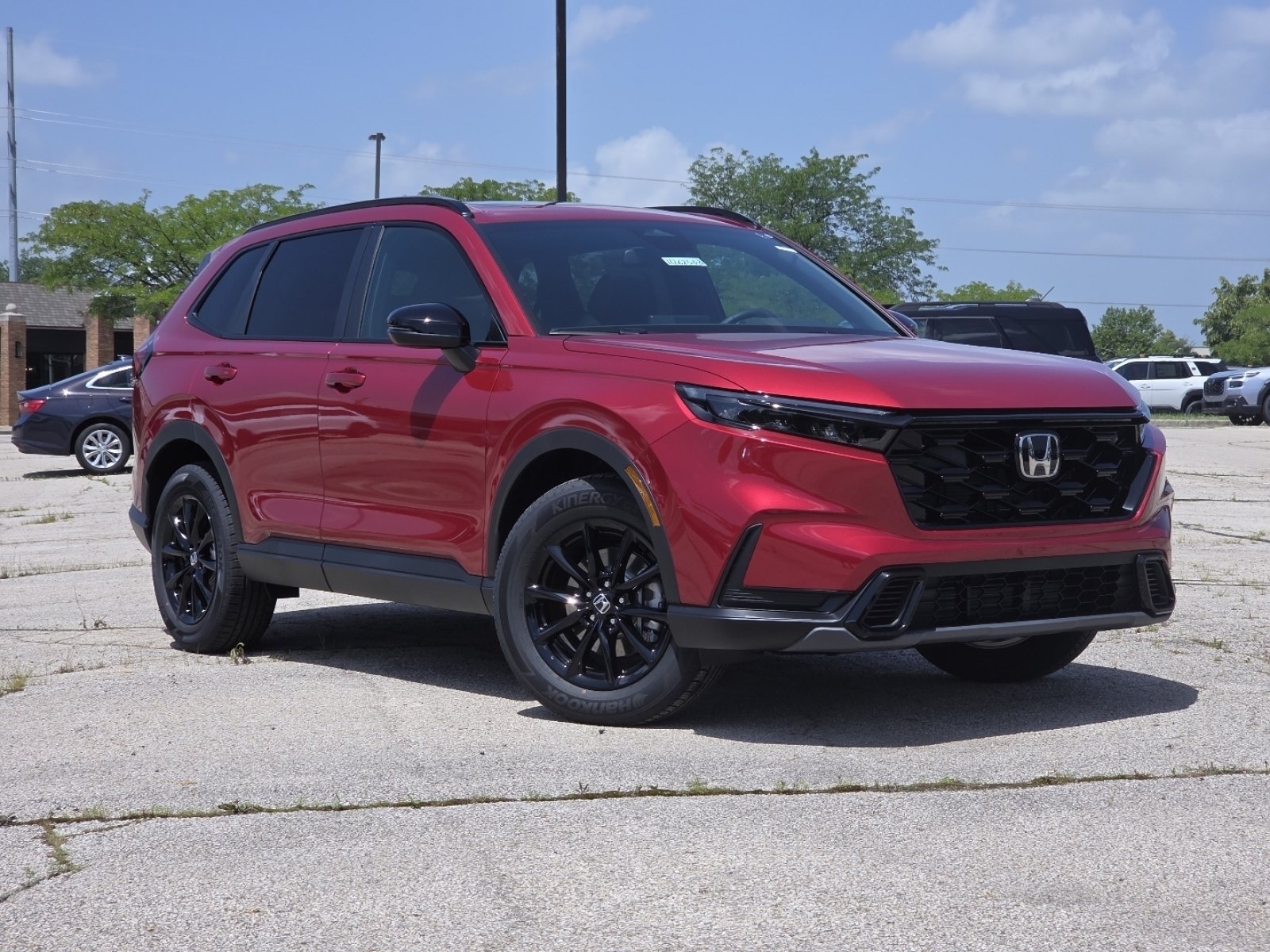 New 2026 Radiant Red Metallic Honda Sport image 2