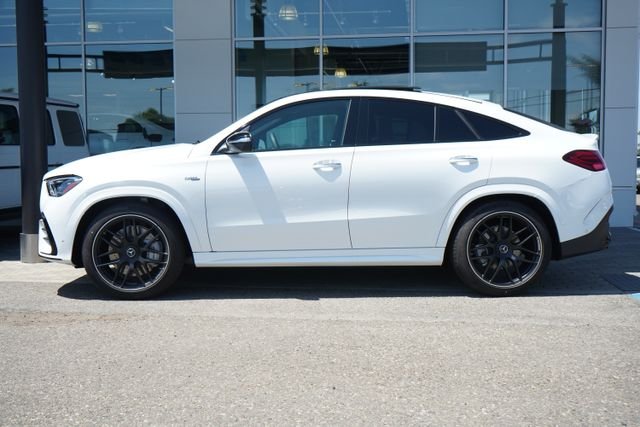 New 2026 MANUFAKTUR Moonlight White Metallic Mercedes-Benz AMG® GLE 53 4MATIC+ Coupe image 5