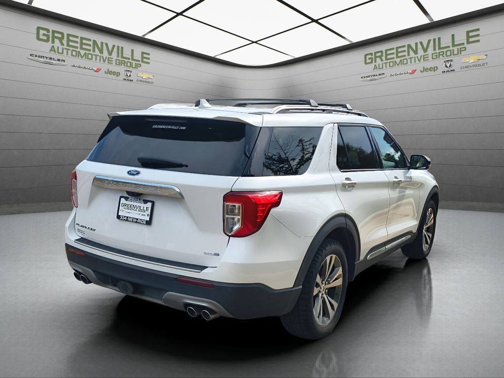 Used 2020 Star White Metallic Tri-Coat Ford Platinum 4WD image 9