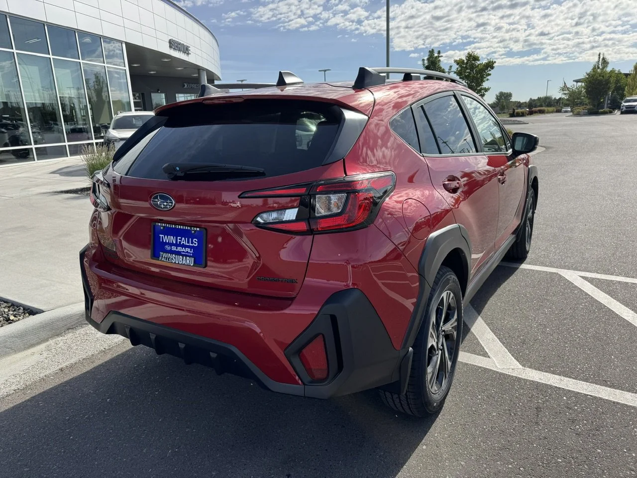 New 2026 Lithium Red Pearl Subaru Premium image 7