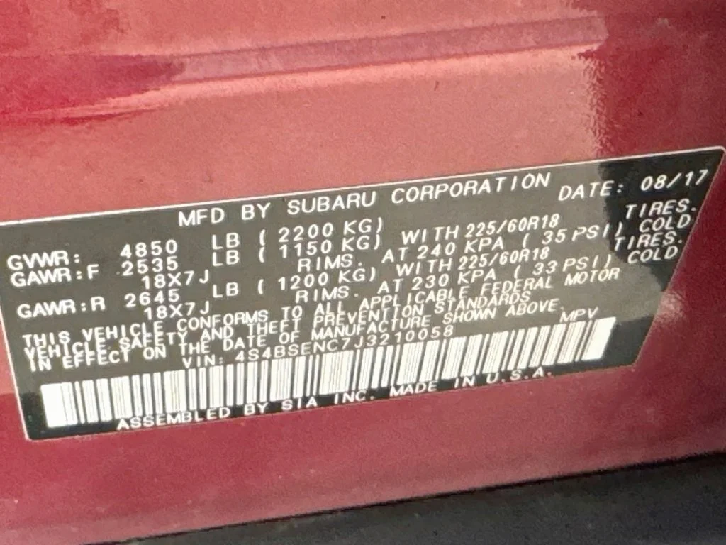 Used 2018 Red Subaru 3.6R image 41