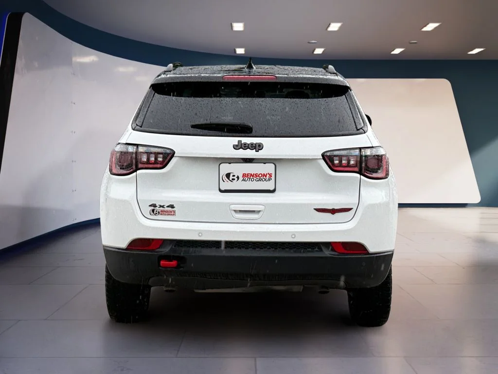 Used 2025 White Jeep Trailhawk image 4