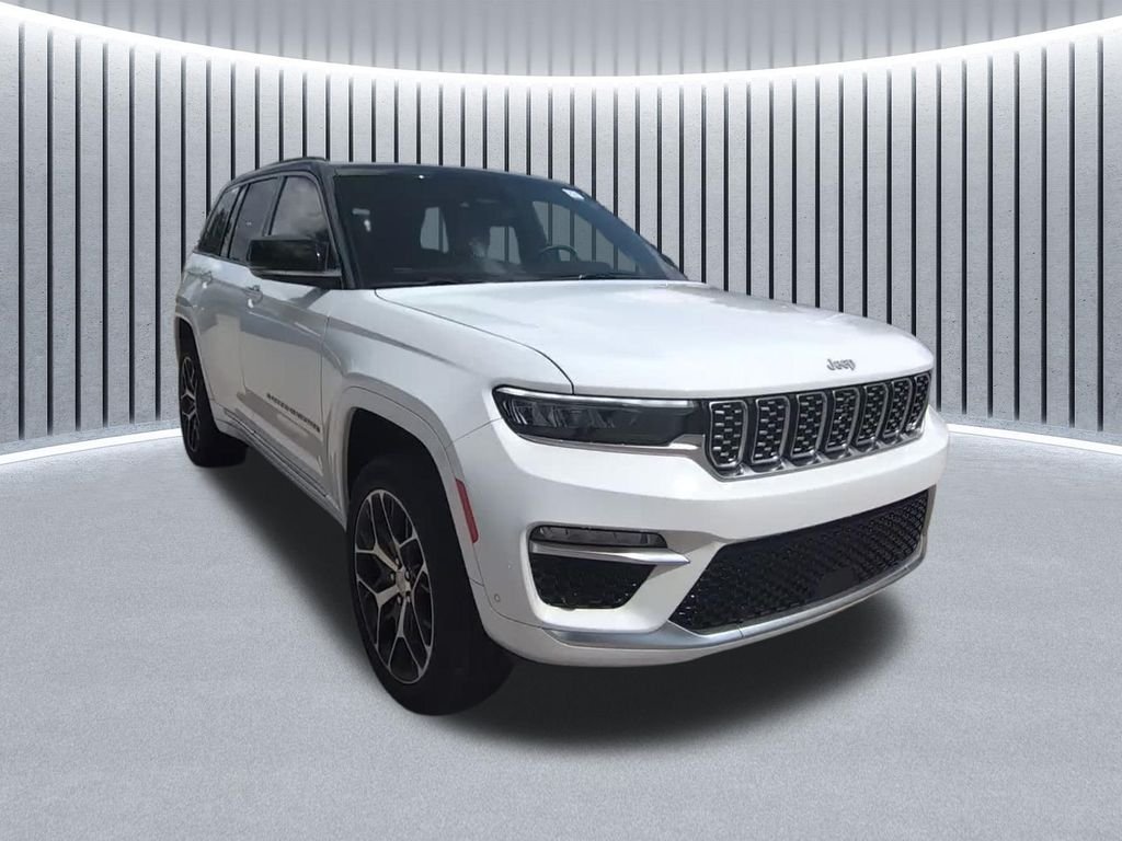 Used 2024 White Jeep Summit Reserve image 1