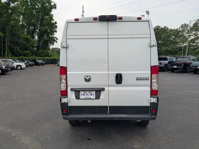 Used 2025 Bright White Clearcoat Ram High Roof image 10