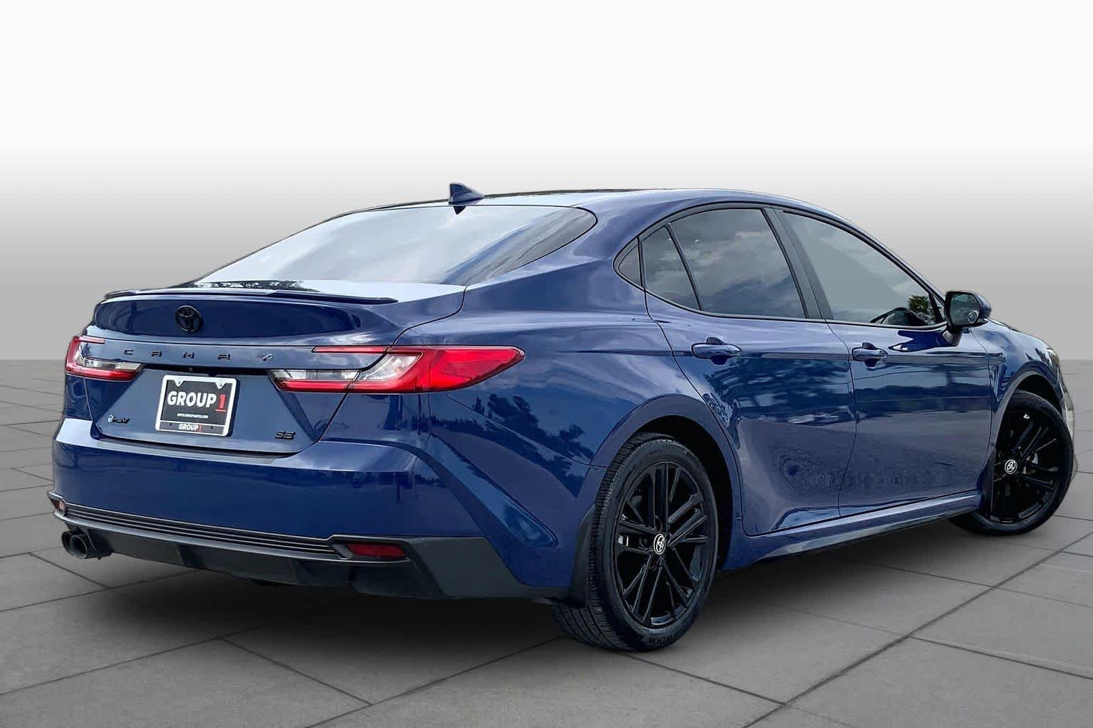 Used 2025 Reservoir Blue Toyota SE image 13