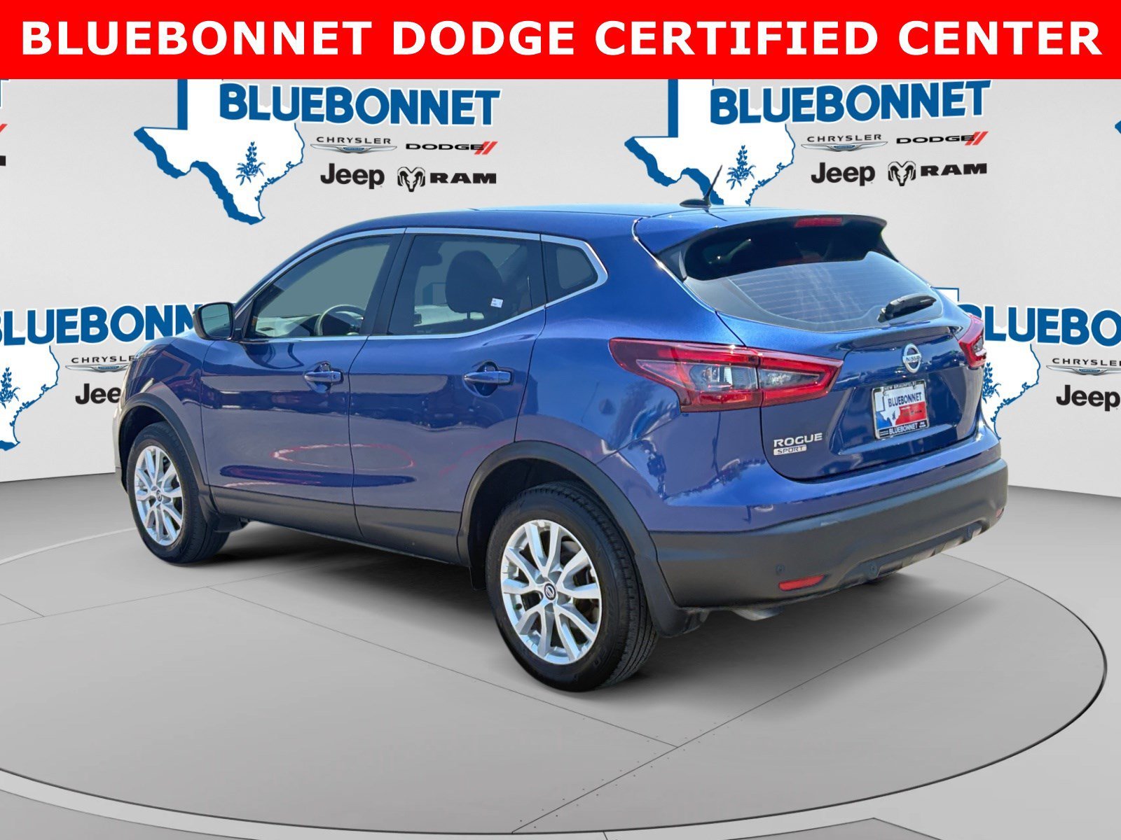 Used 2021 Caspian Blue Metallic Nissan S image 7