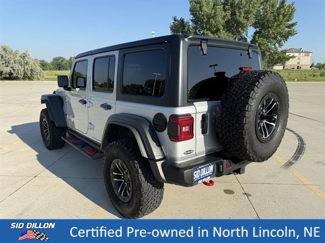 Used 2024 Silver Zynith Clearcoat Jeep Rubicon image 6